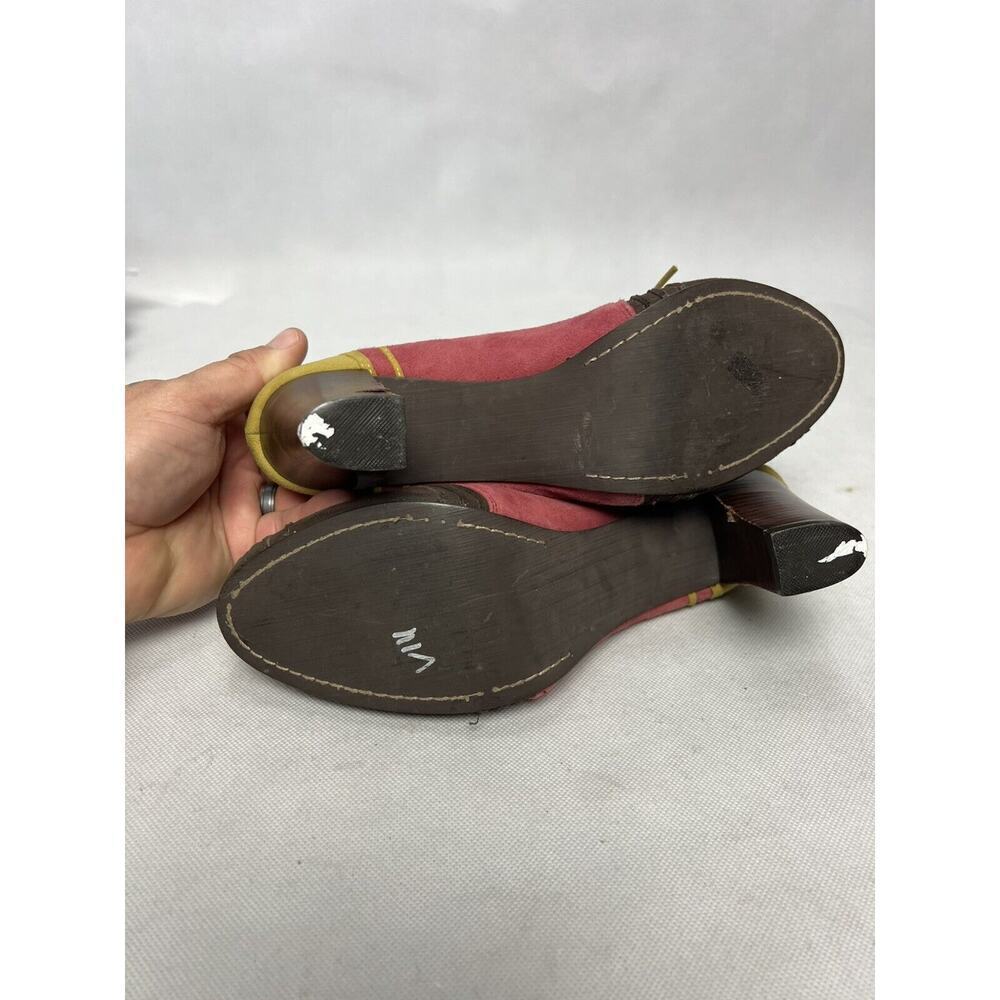 Anthropologie Pilcro Letterpress Nolana Suede Pumps Women’s Size 8 - Picture 9 of 9
